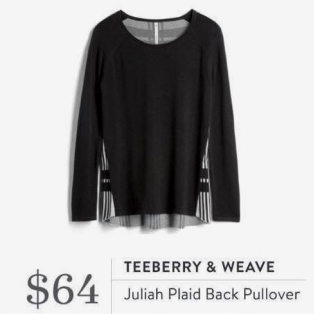 Teeberry & Weave Sweater Blouse